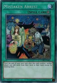 Mistaken Arrest - Clash of Rebellions YuGiOh trading card