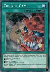 Chicken Game - Clash of Rebellions (CORE) #CORE-EN067 - Common / Short Print YuGiOh Trading Card