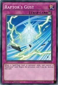 Raptor's Gust - Clash of Rebellions (CORE) #CORE-EN070 - Common / Short Print YuGiOh Trading Card