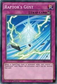 Raptor's Gust - Clash of Rebellions (CORE) #CORE-EN070 - Common / Short Print YuGiOh Trading Card