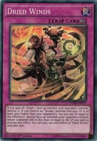 Dried Winds - Clash of Rebellions (CORE) #CORE-EN075 - Super Rare YuGiOh Trading Card
