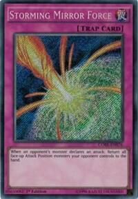 Storming Mirror Force - Clash of Rebellions (CORE) #CORE-EN076 - Secret Rare YuGiOh Trading Card