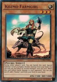 Kozmo Farmgirl - Clash of Rebellions (CORE) #CORE-EN082 - Ultra Rare YuGiOh Trading Card