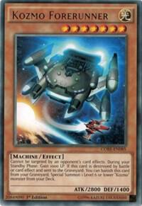Kozmo Forerunner - Clash of Rebellions YuGiOh trading card