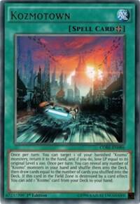Kozmotown - Clash of Rebellions YuGiOh trading card