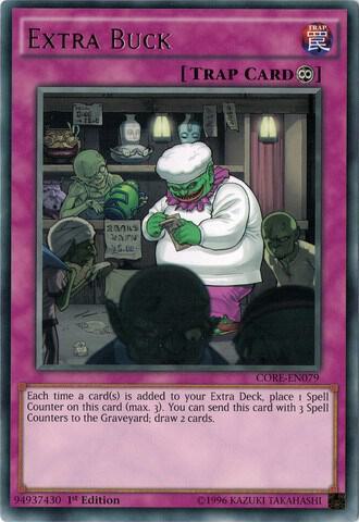 Extra Buck - Clash of Rebellions YuGiOh trading card