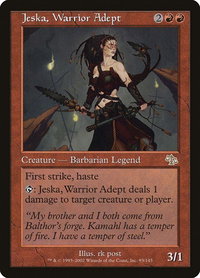 Jeska, Warrior Adept - Judgment (JUD) #93 - Rare Magic: The Gathering Trading Card