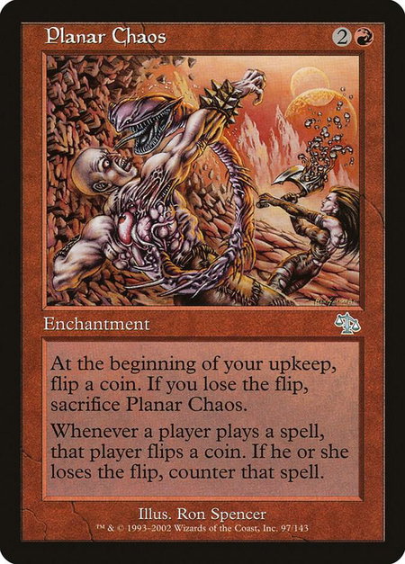 Planar Chaos - Judgment Magic: The Gathering trading card
