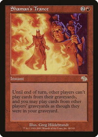 Shaman's Trance - Judgment (JUD) #98 - Rare Magic: The Gathering Trading Card