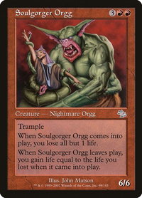 Soulgorger Orgg - Judgment (JUD) #99 - Uncommon Magic: The Gathering Trading Card