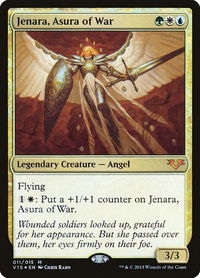 Jenara, Asura of War - From the Vault: Angels (V15) #11 - Mythic Magic: The Gathering Trading Card