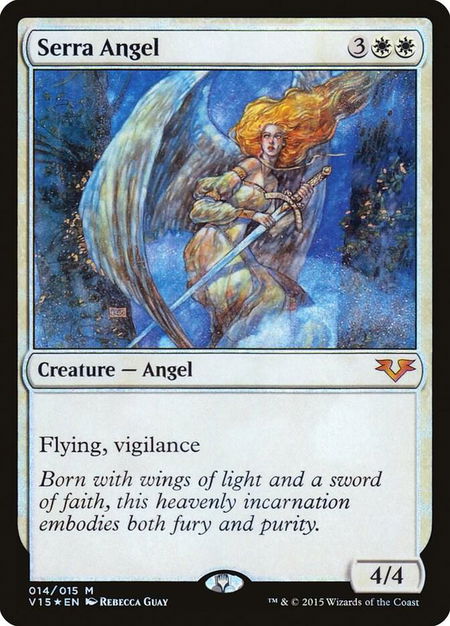 Serra Angel - From the Vault: Angels Magic: The Gathering trading card