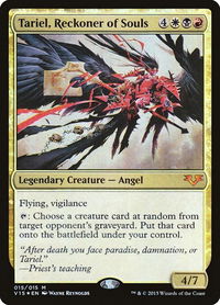 Tariel, Reckoner of Souls - From the Vault: Angels (V15) #15 - Mythic Magic: The Gathering Trading Card