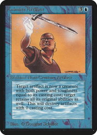 Animate Artifact - Alpha Edition (LEA) #48 - Uncommon Magic: The Gathering Trading Card