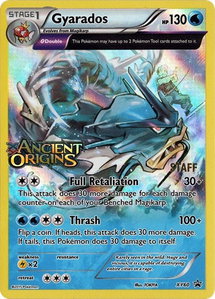 Gyarados - XY60 (Prerelease) [Staff] - XY Promos (PR) #XY60 - Promo Pokémon Trading Card