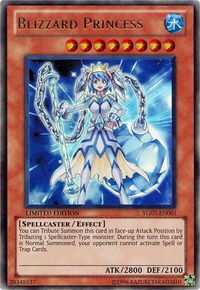 Blizzard Princess - Yu-Gi-Oh! GX Manga Promotional Cards #YG07-EN001 - Ultra Rare YuGiOh Trading Card