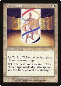 Circle of Solace - Onslaught (ONS) #13 - Rare Magic: The Gathering Trading Card
