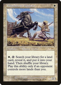 Weathered Wayfarer - Onslaught (ONS) #59 - Rare Magic: The Gathering Trading Card