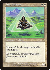True Believer - Onslaught (ONS) #57 - Rare Magic: The Gathering Trading Card