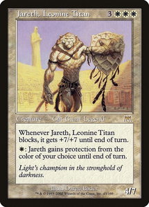 Jareth, Leonine Titan - Onslaught (ONS) #43 - Rare Magic: The Gathering Trading Card