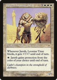Jareth, Leonine Titan - Onslaught (ONS) #43 - Rare Magic: The Gathering Trading Card