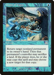 Chain of Vapor - Onslaught (ONS) #73 - Uncommon Magic: The Gathering Trading Card