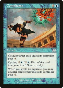Complicate - Onslaught (ONS) #76 - Uncommon Magic: The Gathering Trading Card