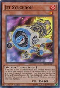 Jet Synchron - Structure Deck: Synchron Extreme (SDSE) #SDSE-EN001 - Super Rare YuGiOh Trading Card