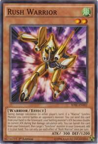 Rush Warrior - Structure Deck: Synchron Extreme (SDSE) #SDSE-EN002 - Common / Short Print YuGiOh Trading Card
