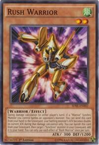 Rush Warrior - Structure Deck: Synchron Extreme YuGiOh trading card
