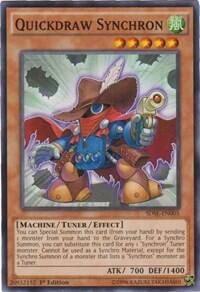 Quickdraw Synchron - Structure Deck: Synchron Extreme (SDSE) #SDSE-EN005 - Common / Short Print YuGiOh Trading Card