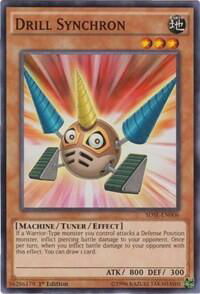 Drill Synchron - Structure Deck: Synchron Extreme (SDSE) #SDSE-EN006 - Common / Short Print YuGiOh Trading Card