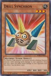 Drill Synchron - Structure Deck: Synchron Extreme YuGiOh trading card