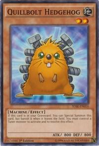 Quillbolt Hedgehog - Structure Deck: Synchron Extreme YuGiOh trading card