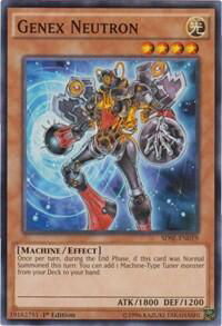 Genex Neutron - Structure Deck: Synchron Extreme (SDSE) #SDSE-EN019 - Common / Short Print YuGiOh Trading Card
