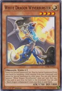White Dragon Wyverburster - Structure Deck: Synchron Extreme (SDSE) #SDSE-EN022 - Common / Short Print YuGiOh Trading Card