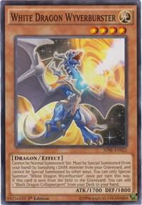 White Dragon Wyverburster - Structure Deck: Synchron Extreme YuGiOh trading card
