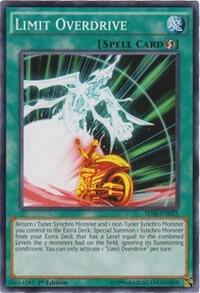 Limit Overdrive - Structure Deck: Synchron Extreme YuGiOh trading card