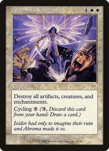 Akroma's Vengeance - Onslaught (ONS) #2 - Rare Magic: The Gathering Trading Card