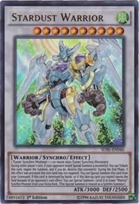 Stardust Warrior - Structure Deck: Synchron Extreme (SDSE) #SDSE-EN040 - Ultra Rare YuGiOh Trading Card