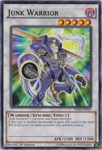 Junk Warrior - Structure Deck: Synchron Extreme YuGiOh trading card