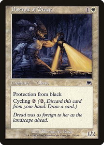 Disciple of Grace - Onslaught (ONS) #25 - Common Magic: The Gathering Trading Card