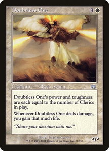 Doubtless One - Onslaught (ONS) #27 - Uncommon Magic: The Gathering Trading Card