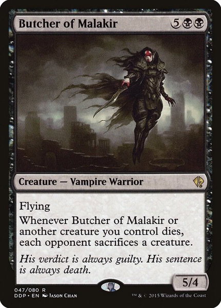 Butcher of Malakir - Duel Decks: Zendikar vs. Eldrazi Magic: The Gathering trading card