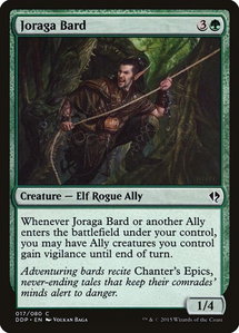 Joraga Bard - Duel Decks: Zendikar vs. Eldrazi (DDP) #17 - Common Magic: The Gathering Trading Card
