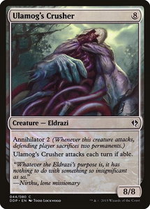 Ulamog's Crusher - Duel Decks: Zendikar vs. Eldrazi (DDP) #44 - Common Magic: The Gathering Trading Card