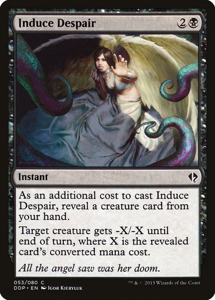 Induce Despair - Duel Decks: Zendikar vs. Eldrazi Magic: The Gathering trading card