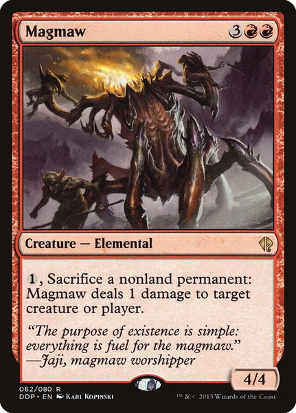 Magmaw - Duel Decks: Zendikar vs. Eldrazi Magic: The Gathering trading card