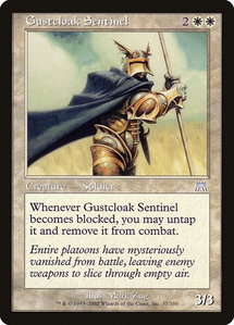 Gustcloak Sentinel - Onslaught (ONS) #37 - Uncommon Magic: The Gathering Trading Card