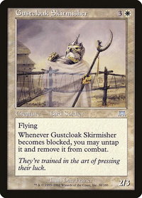 Gustcloak Skirmisher - Onslaught (ONS) #38 - Uncommon Magic: The Gathering Trading Card